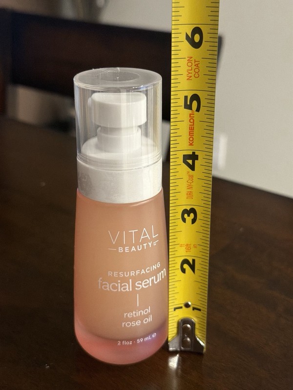 Facial Serum Retinol Rose Oil 59 ml By VITAL BEAUTY Sealed Bottle No Box New gallery