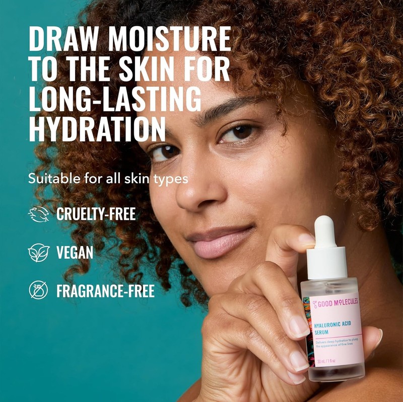 Good Molecules Hyaluronic Acid Serum - 1% Hyaluronic Acid Non-greasy gallery