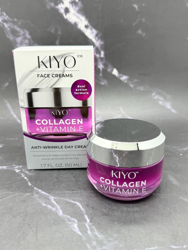 Kiyo Collagen + Vitamin E Anti-Wrinkle Eye Cream -1.7 oz/ 50 ml BNIB-