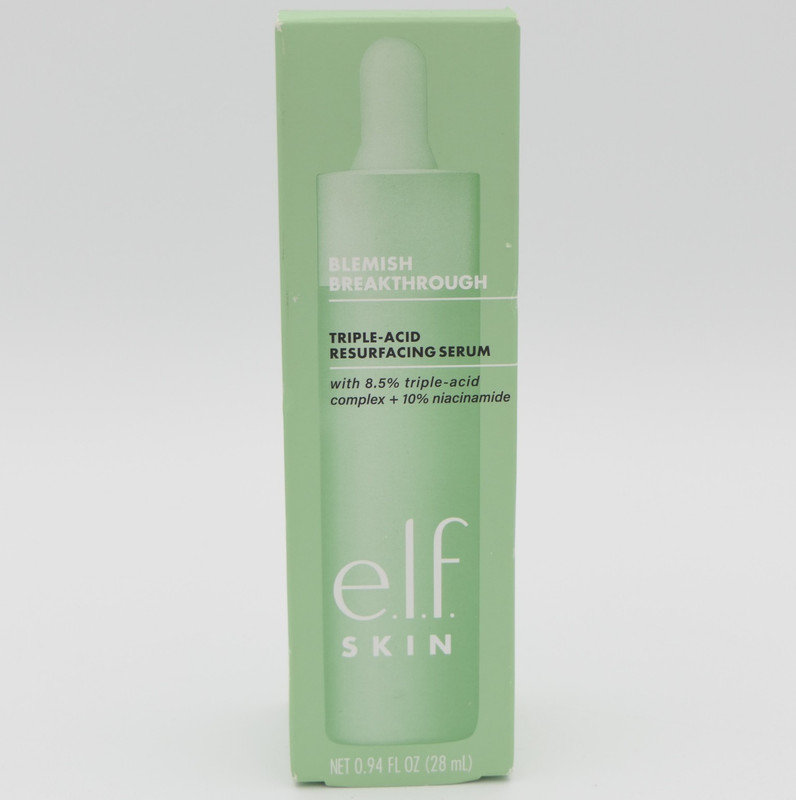 E.L.F. Skin Blemish Breakthrough Triple-Acid Resurfacing Serum 0.94 oz ELF