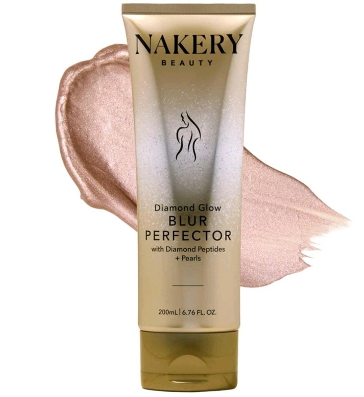 2 tubes Nakery Diamond Glow Blur Perfector Diamond Peptides + Pearls 6.76oz each
