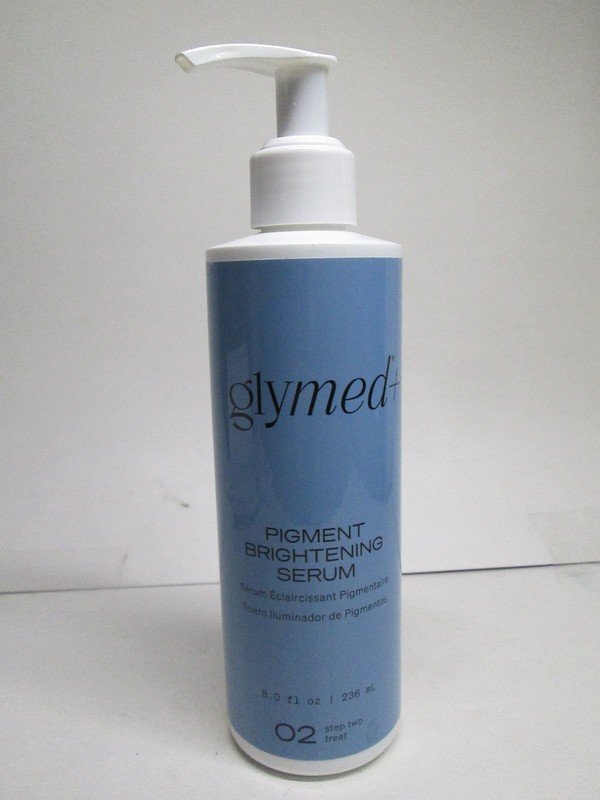 GLYMED PLUS pigment skin brightener serum salon size 8fl.oz/236ml NEW