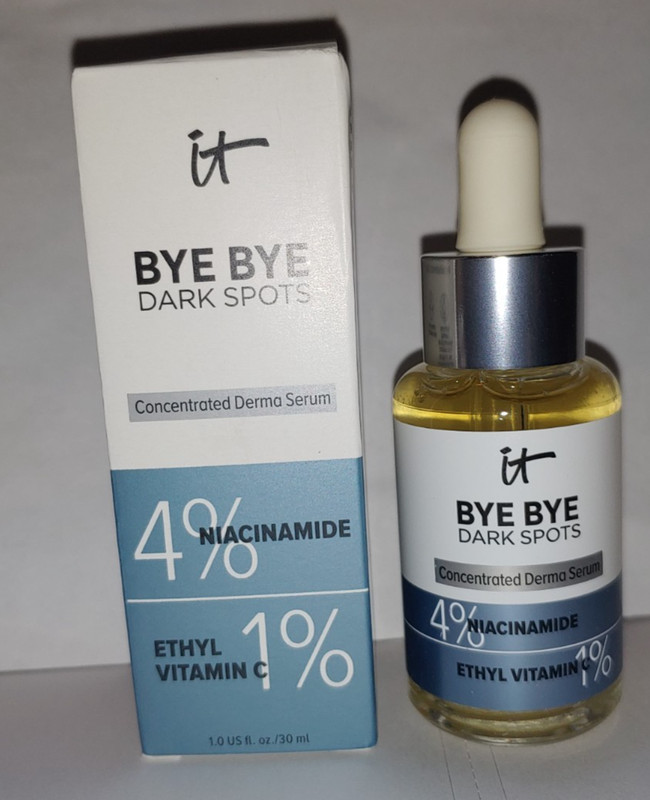 IT Cosmetics Bye Bye Dark Spots 4% Niacinamide Serum – Full Size – New in box