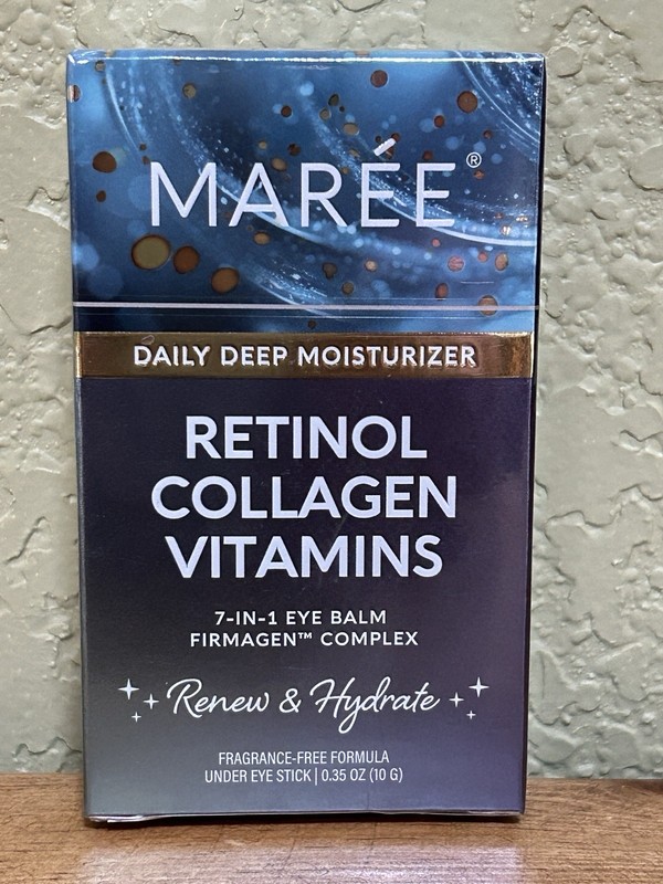 MAREE DAILY DEEP MOISTURIZER RETINOL COLLAGEN VITAMINS 7 IN 1 EYE BALM STICK