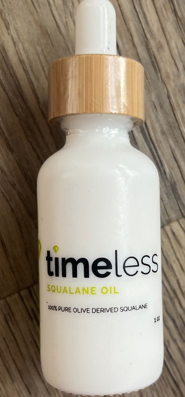 Timeless Skin Care Pure Squalane Oil 1 oz Unboxed
