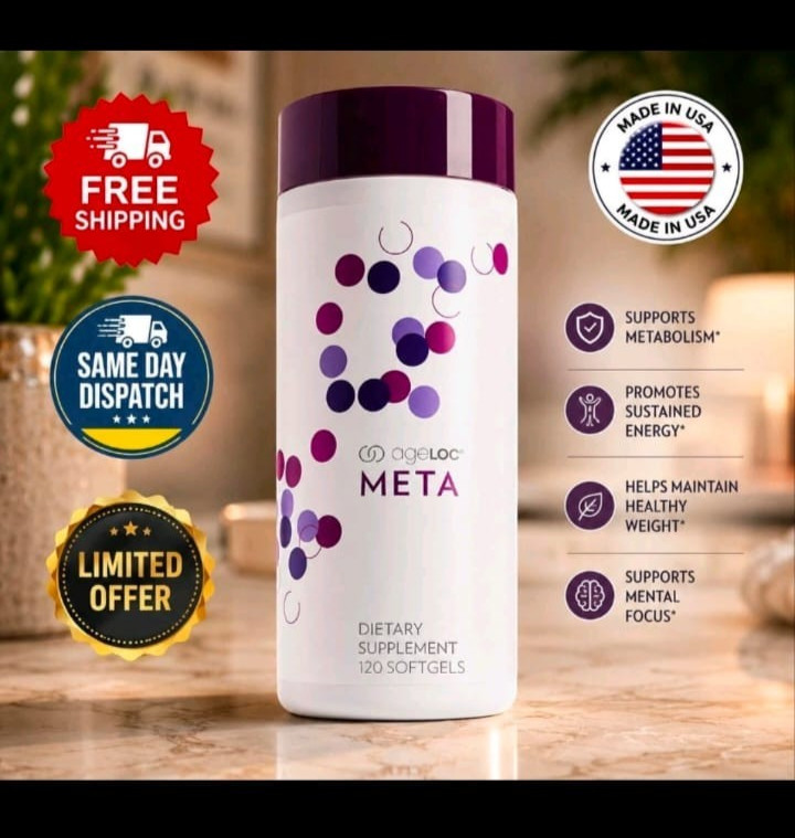 NU SKIN Nu Skin ageLOC Meta (60 Capsules) (2 Bottles) Exp 11/27