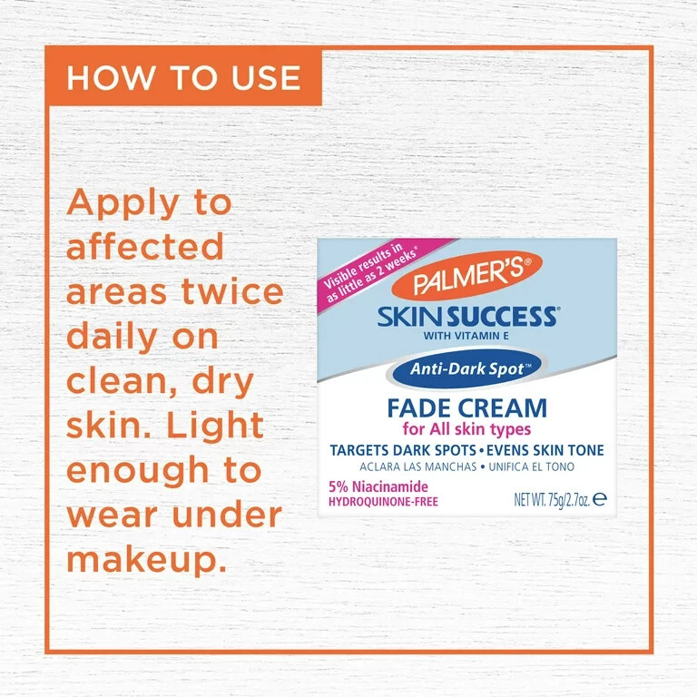 Palmer's Skin Success Anti-Dark Spot Fade Cream for All Skin Types, 2.7 Ounce gallery