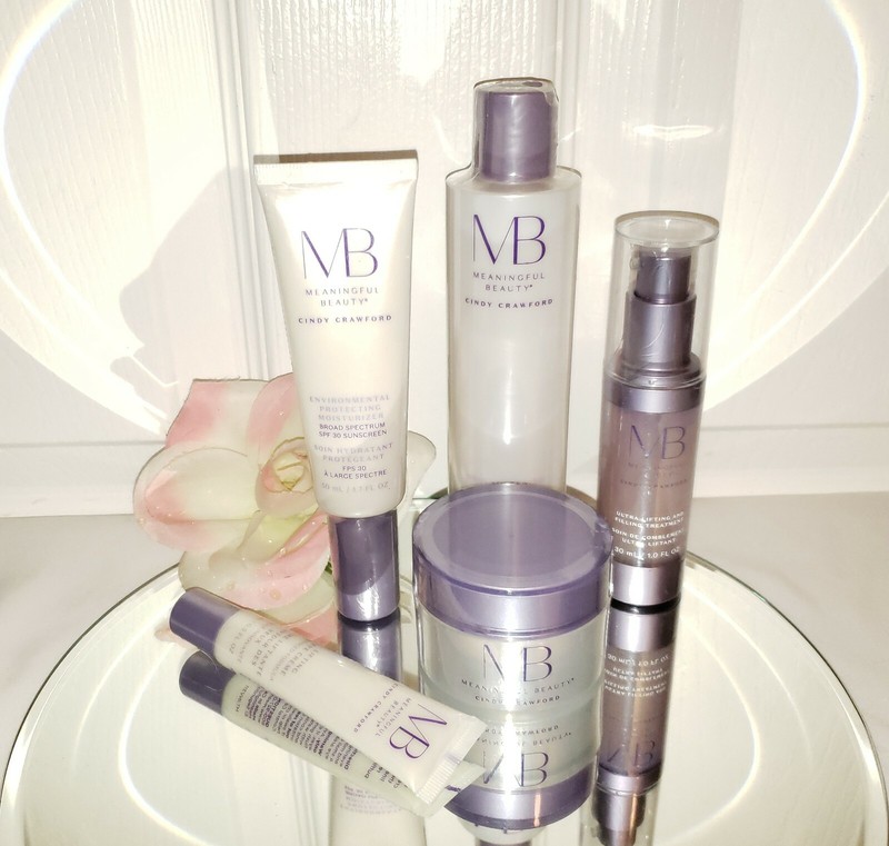 Meaningful Beauty 5pc Set Kit 90days Cleanser Treatment Day Eye Night Cream
