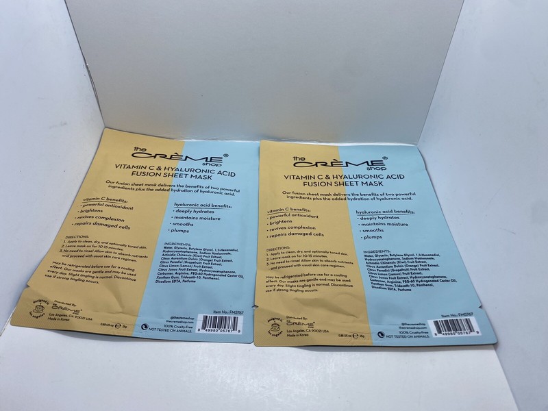 The Crème Shop Fusion Sheet Mask The Benefits Of 2 Masks In One • Pack Of 2 gallery