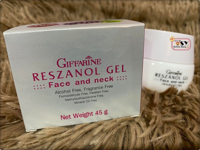 Giffarine Reszanol Gel Reducing Skin Related to Melasma Dark Spot & Wrinkles 45g gallery
