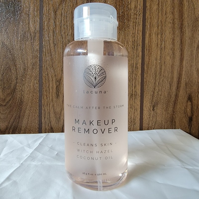 Lacuna Witch Hazel Coconut Oil Makeup Remover Cleanser Toner 16.9 fl oz