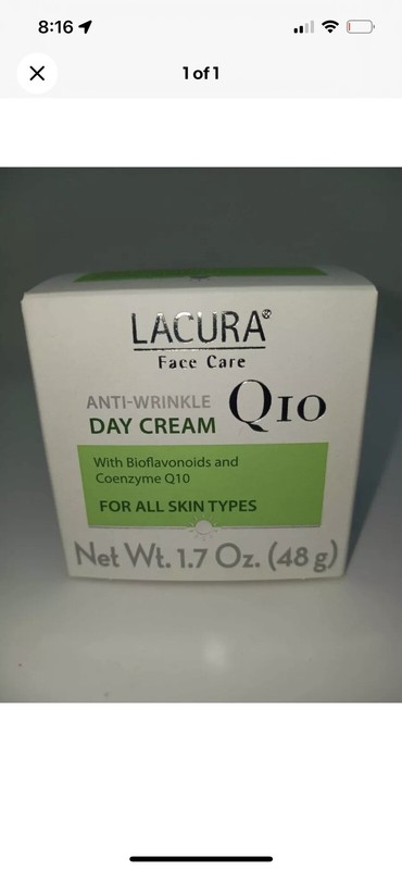Set of 2 LACURA Q10 Anti-Wrinkle Face Day & Night Cream MADE IN GERMANY New gallery