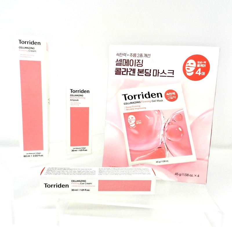 Torriden Cellmazing Low Molecular Collagen Firming Anti-aging 4 Pc Set K-Beauty