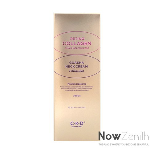 CKD Retino Collagen Small Molecule 300 Guasha Neck Cream Filltocshot 50mL 필톡샷