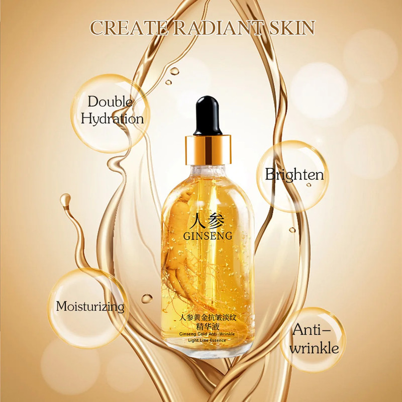 24K Gold Hyaluronic Acid Face Serum for Anti-Aging and Skin Brightening Ginseng gallery