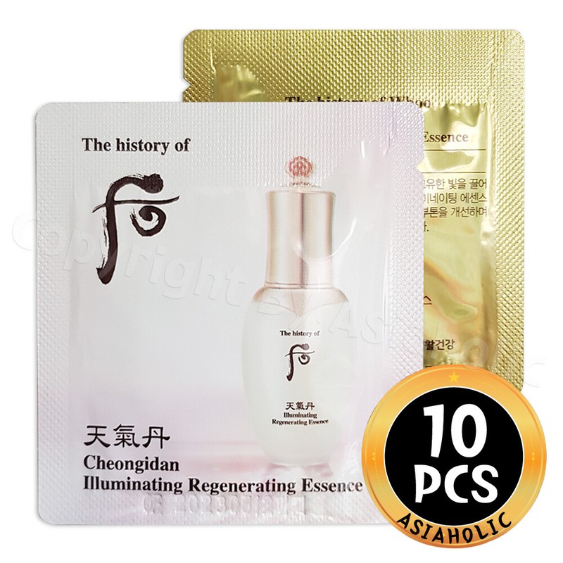 The history of Whoo Cheongidan Illuminating Regenerating Essence 1ml x 10pcs New