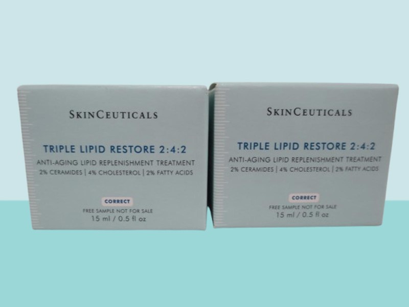SKINCEUTICALS TRIPLE LIPID RESTORE 2:4:2 LIPID TREATMENT 0.5 OZ NWB SEALED 2PC