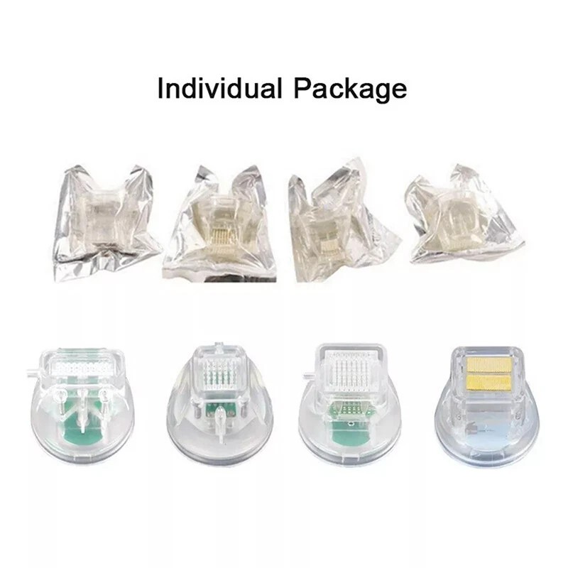 Disposable Gold Plated Insulated 10/25/64 Pins Tips for Anti-aging Beauty Device