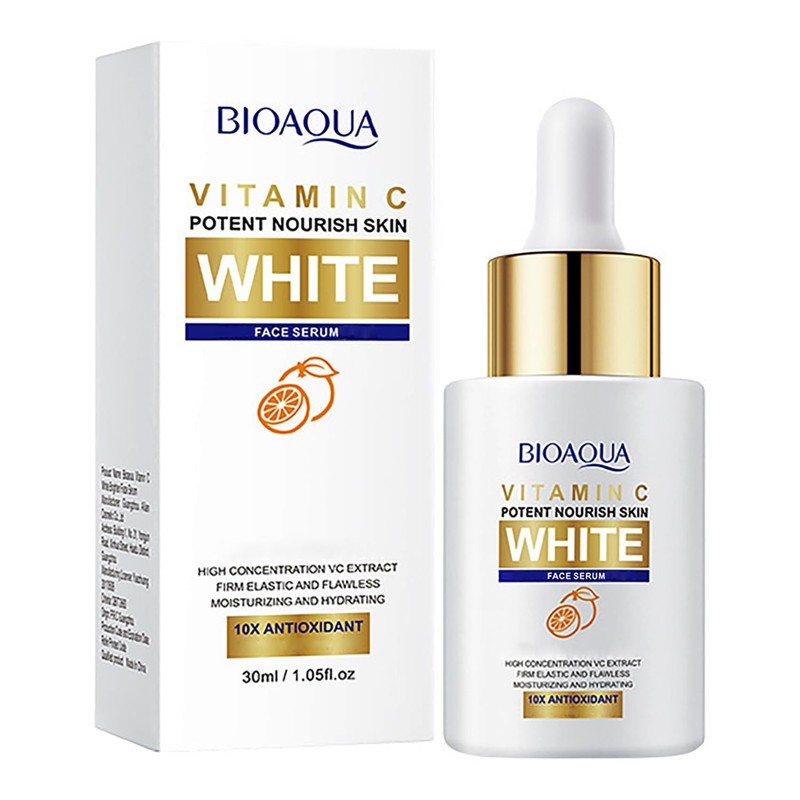 BIOAQUA Vitamin C Face Serum Moisturizing Essence Repair Face Skin 30ml