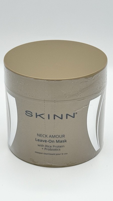 Skinn Cosmetics Neck Amour Leave-On Neck Mask Rice Protein Probiotics 8 Oz