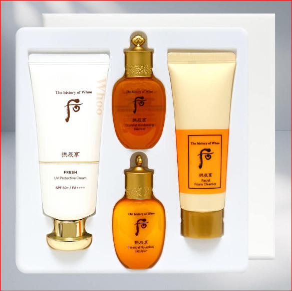 The History of Whoo Gongjinhyang Jinhaeyun Fresh Sun Cream Special Set SPF50+ PA gallery