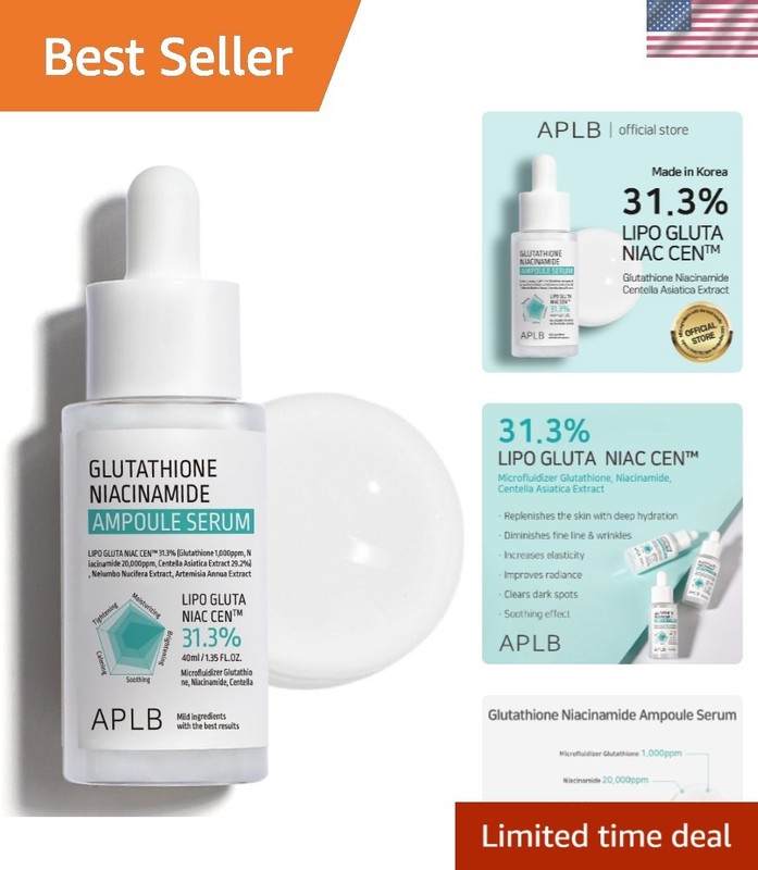 LIPO Glutathione Niacinamide Serum – Korean Skincare for Ultimate Moisture