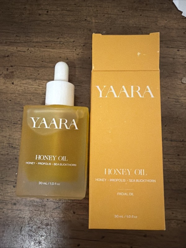 YAARA HONEY OIL HONEY-PROPOLIS-SEABUCKTHORN 30ML ORGANIC💗Worldwide Shipping💗