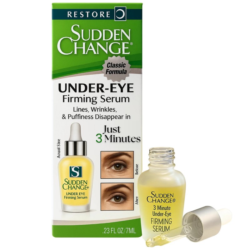 Sudden Change 3 Minute Instant Under-Eye Firming Serum Lines & Wrinkles 0.23 Oz