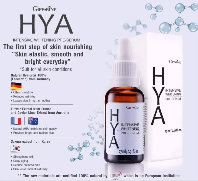 HYA Intensive Whitening Pre-Serum 27ml Brightening Hydrating Skincare Anti-aging gallery