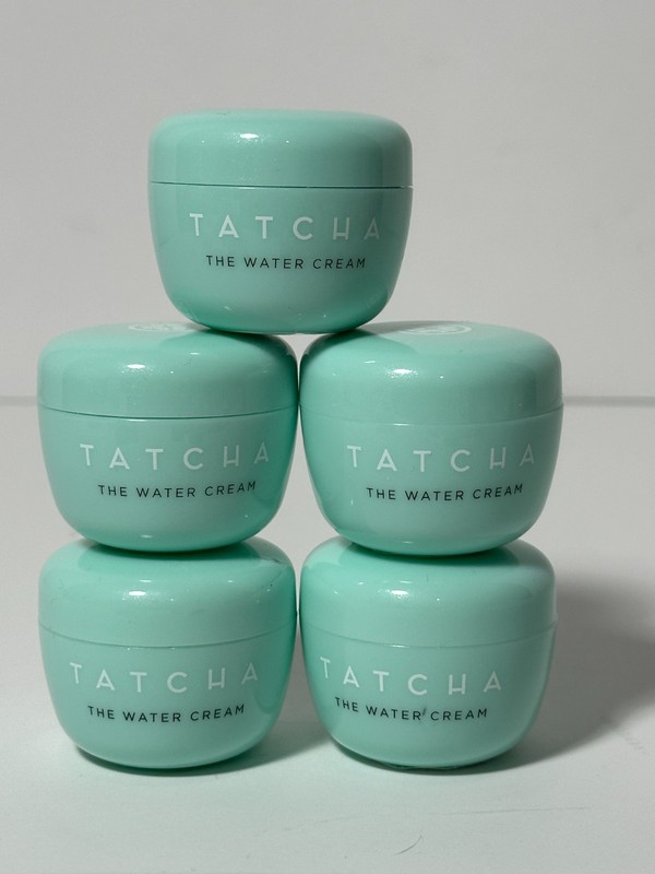5x TATCHA The Water Cream for Normal to Oily Skin 10 ml, 0.34 fl oz NWOB New!
