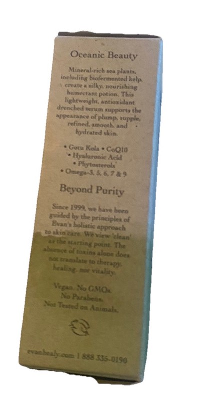 Evanhealy SEA ALGAE Serum Antioxidant Treatment new skin natural face pure gallery
