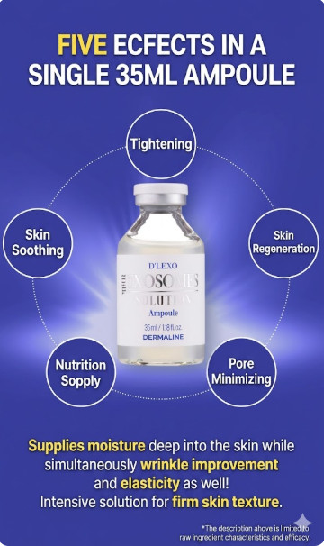 Dermaline Milk Exosomes Solution Ampoule 35ml Pore Care K-Beauty gallery