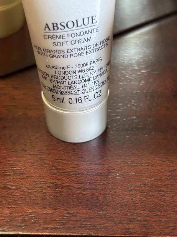 3PC Lancôme Absolue Soft Cream/Eye Cream/Serum 5ml each w/Grand Rose Extracts gallery
