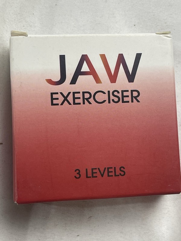 Jawline Exerciser for Men & Women – 3 Resistance Levels (6Pcs) Silicone Jaw Exer