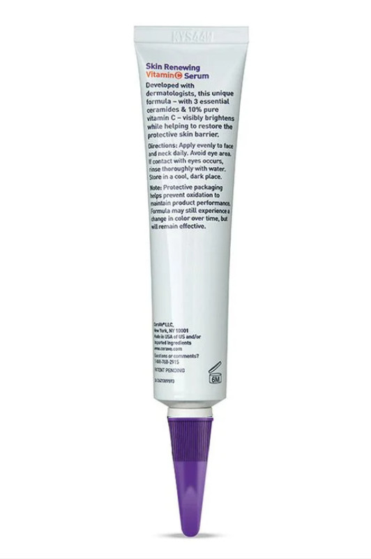 CeraVe Skin Renewing Vitamin C Serum with Hyaluronic Acid - 1 FL (30ml) gallery