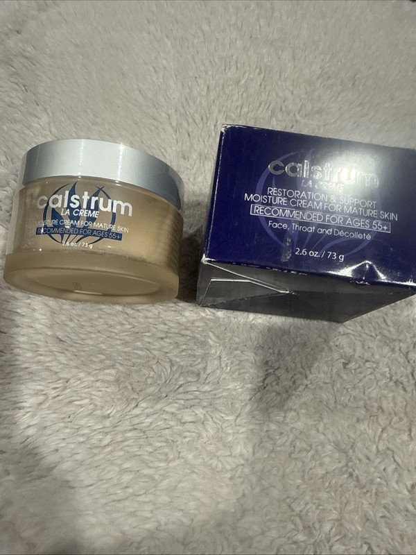 Serious Skin Care CALSTRUM Restoration Moisture Cream 55+ Mature Skin 2.6 oz