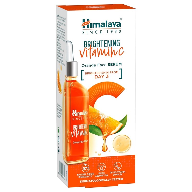 Himalaya women Brightening Vitamin C Serum I 5X Vitamin C & 10X Niacinamide 30ml