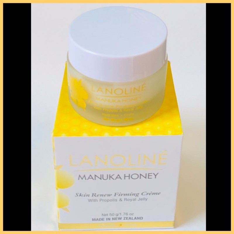 Lanoline Manuka Honey Skin Renew Firming Cream Propolis & Royal Jelly 1.76 Oz