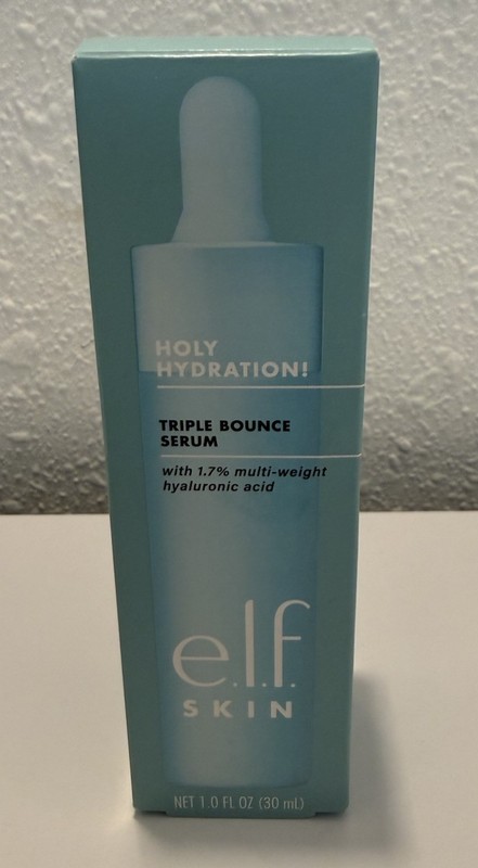 e.l.f. SKIN Holy Hydration! Triple Bounce Serum, 1.7% Hyaluronic Acid Serum