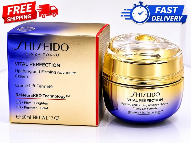 Shiseido Vital Perfection Concentrated Supreme Cream – 50 mL – Rich Moisturizer