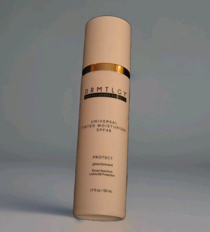 DRMTLGY AntiAging Tinted Moisturizer with SPF 46. Universal Tint. AllInOne Li…