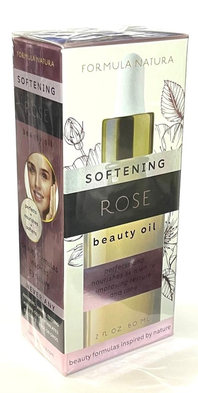 Softening Rose Beauty oil, with Rosehip oil, coconut oil, Argan oil