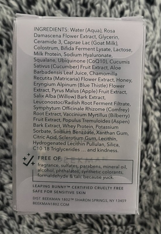 BEEKMAN 1802 MILK DROPS PROBIOTIC SERUM 15ml&Dewy Eyed Eye Serum 5ml Each lot 3 gallery