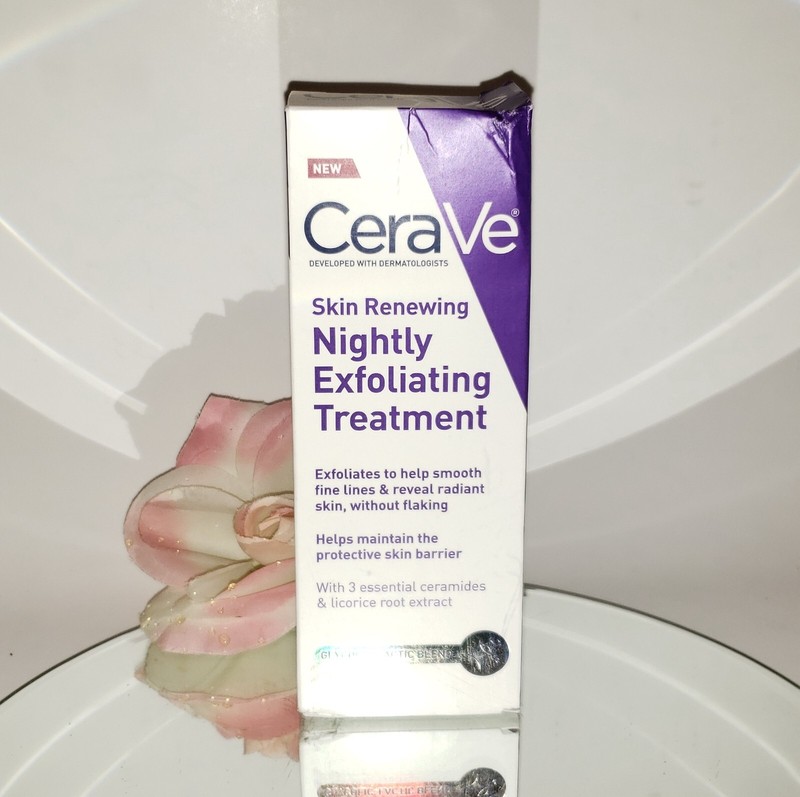 CeraVe Skin Renewing Nightly Exfoliating Treatment 1.7oz Glycolic Lactic Blend
