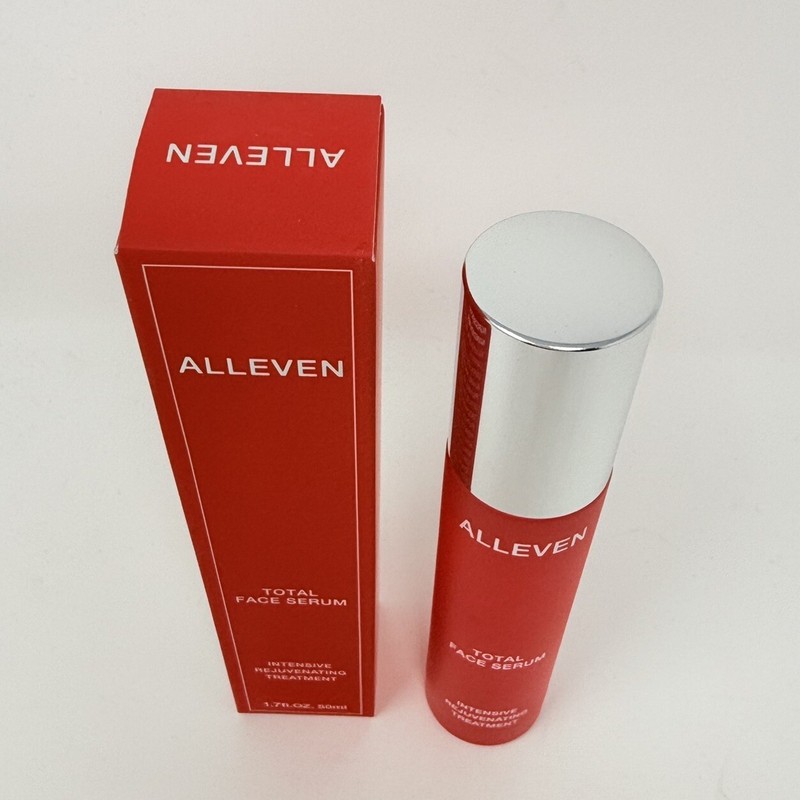 ALLEVEN Total Face Serum Full Size 1.7 Oz New In Box $141 Retail gallery