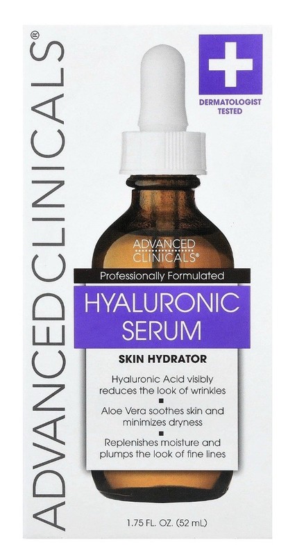 Advanced Clinicals, Hyaluronic Serum, Instant Skin Hydrator, 1.75 fl oz (52 ml)