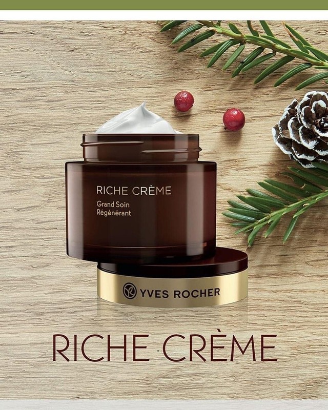 Yves Rocher Cream Regenerating Deep Action RICHE CREME Rose Oil 75ml EXP 05/2026