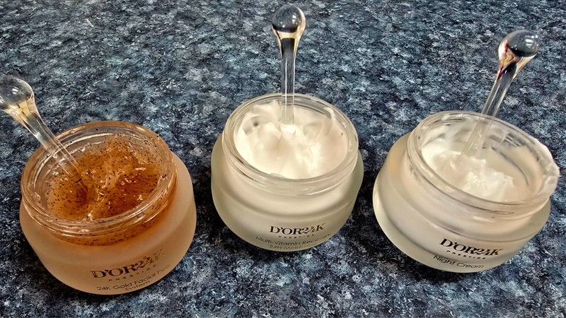 SET:D’OR 24K Prestige Endless Beauty Facial Peel, Multi 24h Cream, & Night Cream gallery