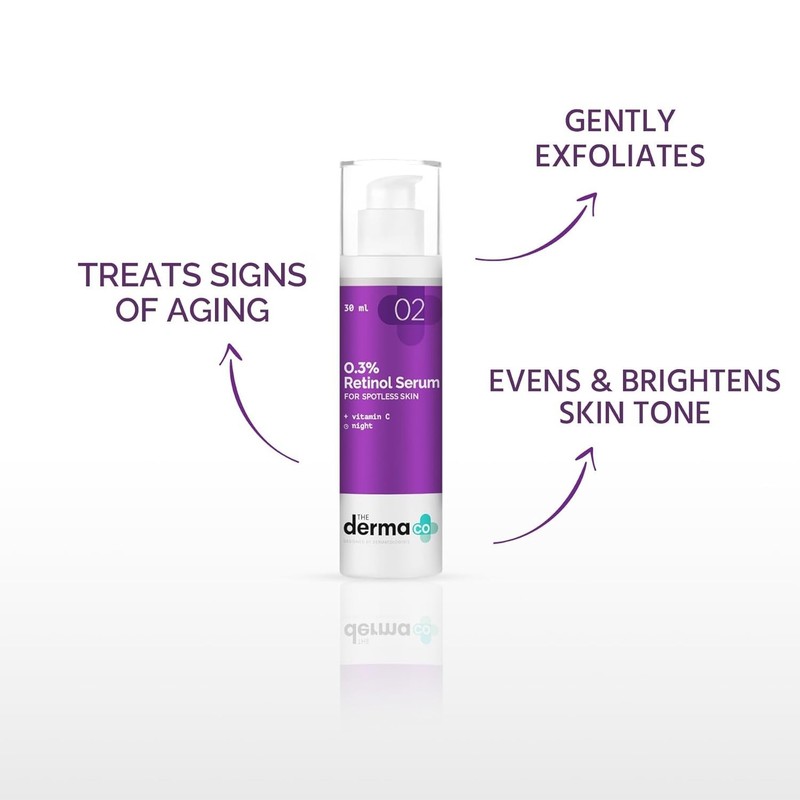 The Derma Co 0.3% Retinol Serum - 30ml gallery