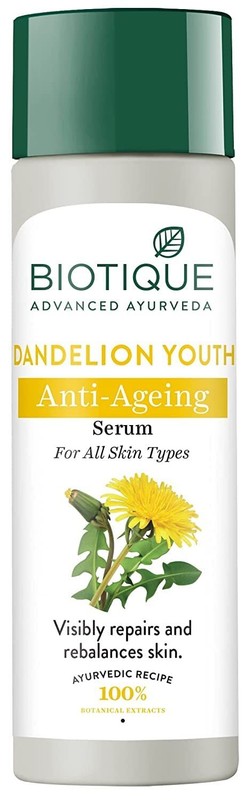 Biotique Dandelion Youth Serum For Radiant Skin 190ml